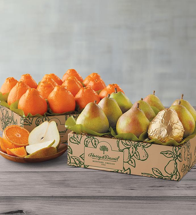 Royal Riviera Pears and January HoneyBells