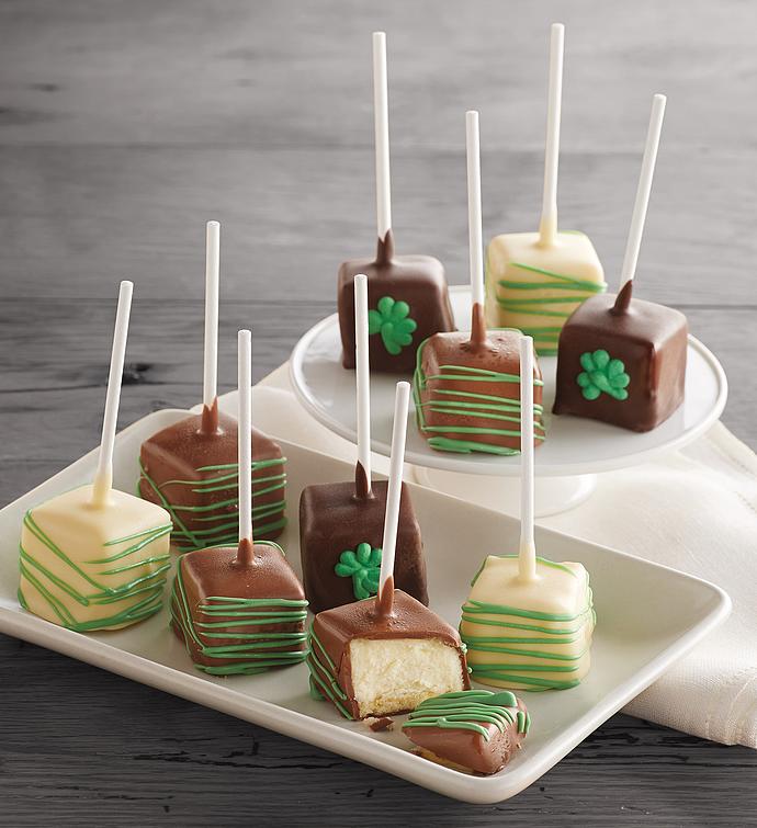 St. Patrick's Day Cheesecake Pops