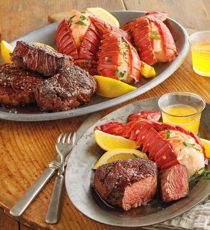 Steak and Lobster Feast Prepared Meals Harry & David
