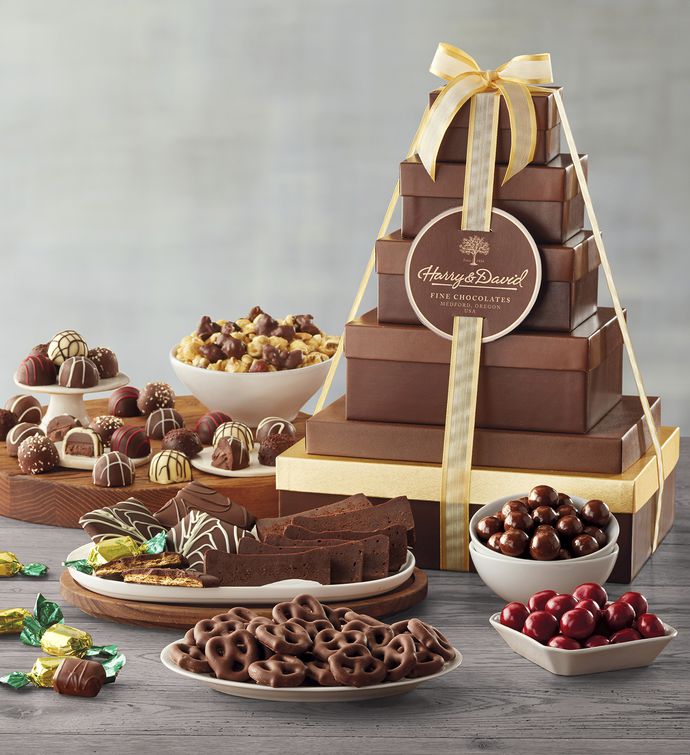 Tower of Chocolates Deluxe Gift