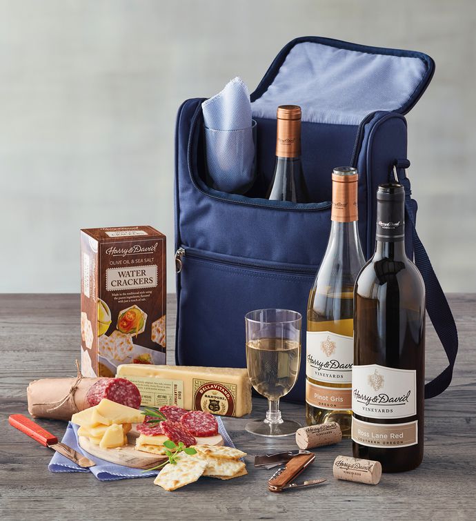 Wine and Cheese Picnic Gift Set