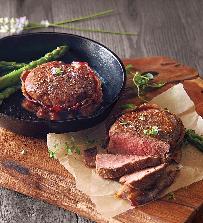 BaconWrapped Filet Mignon