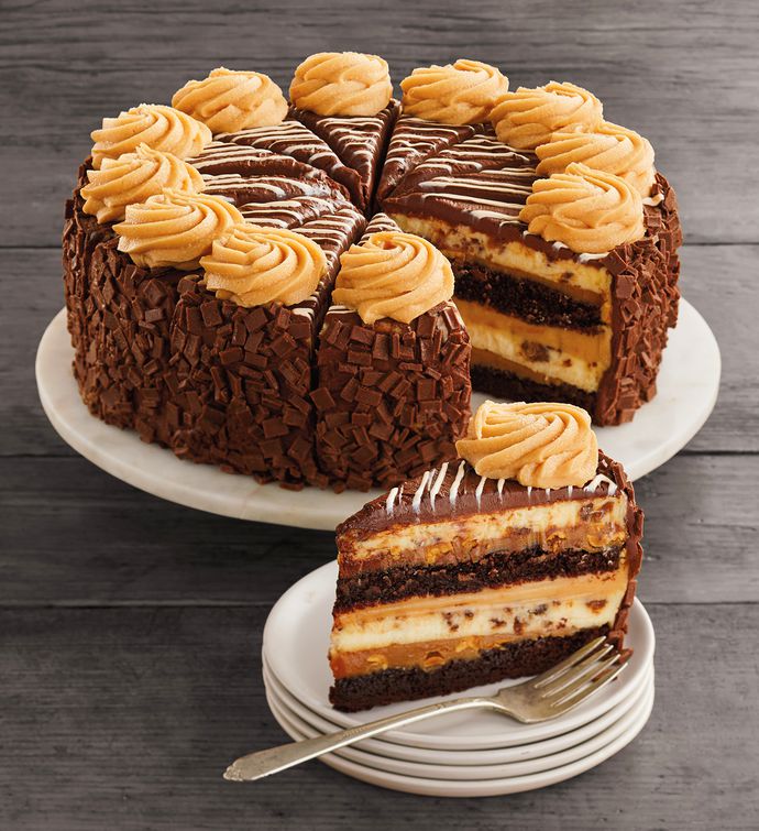 The Cheesecake Factory® REESE'S® Peanut Butter Chocolate Cake Cheesecake   10"