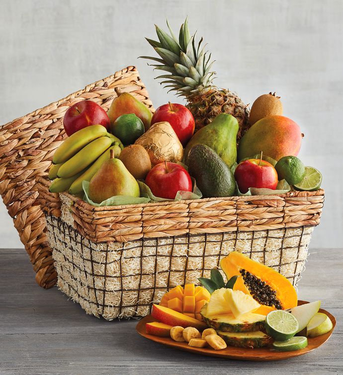 Deluxe Fresh Fruit Basket Gift Baskets Harry & David