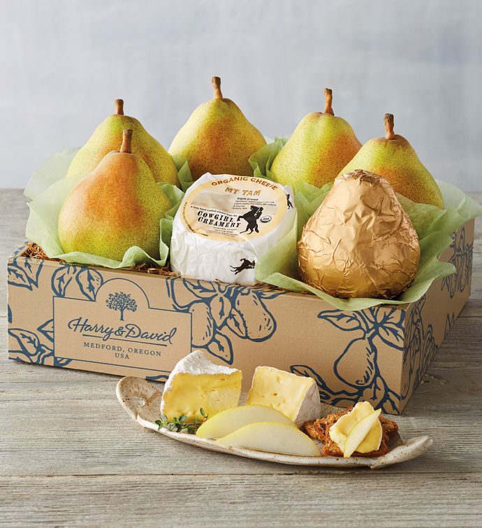 Organic Royal Riviera® Pears and Cheese Gift Box