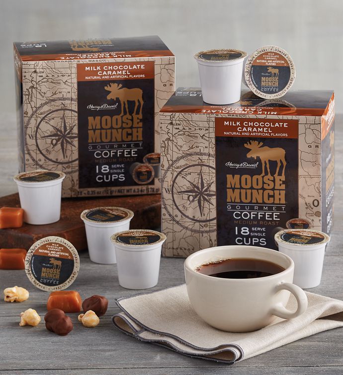 Moose Munch&#174; Milk Chocolate Caramel Single Serve Coffee Two Pack