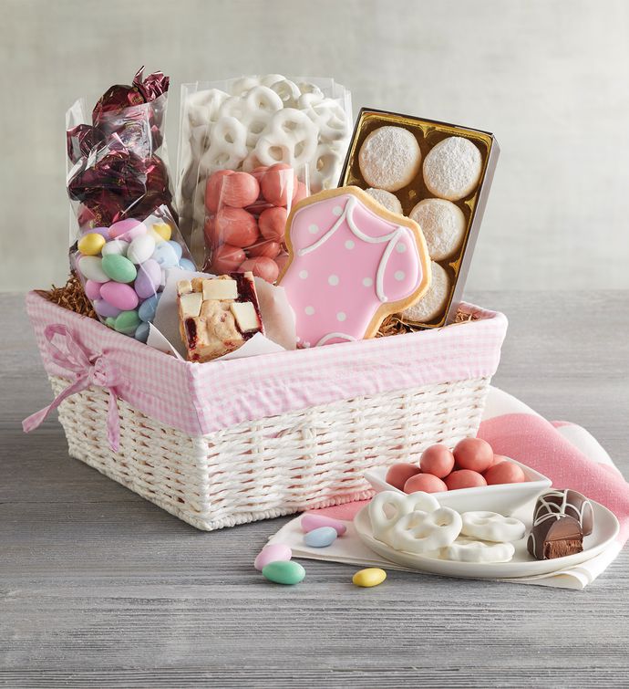 New Baby Girl Gift Basket