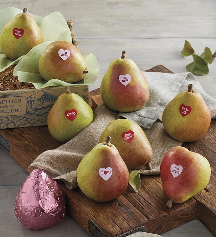 Valentine's Day Pears Gift Box Fruit Delivery Harry & David