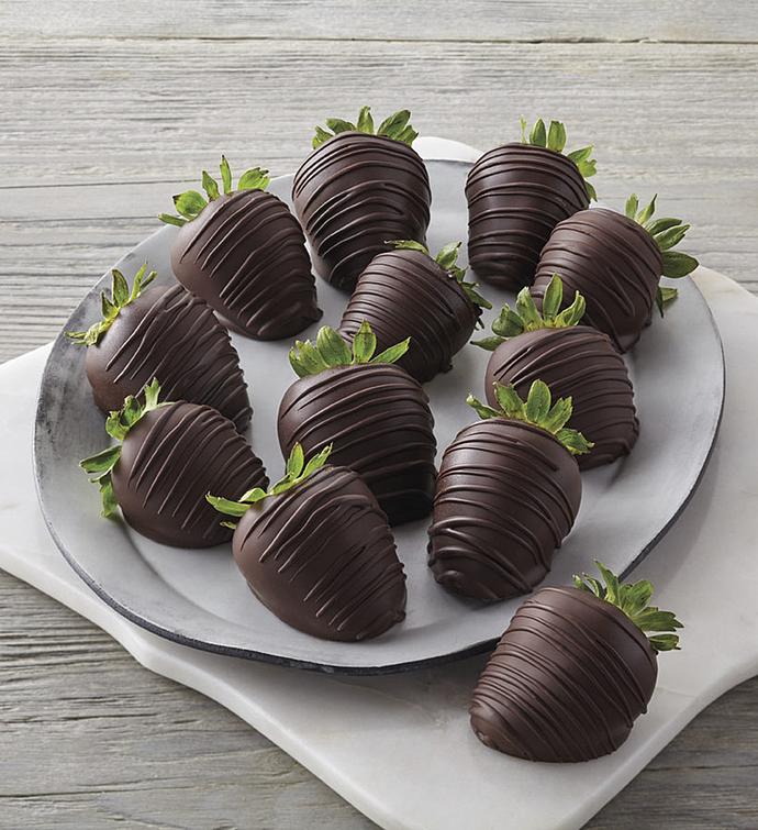 Belgian Dark ChocolateCovered Strawberries