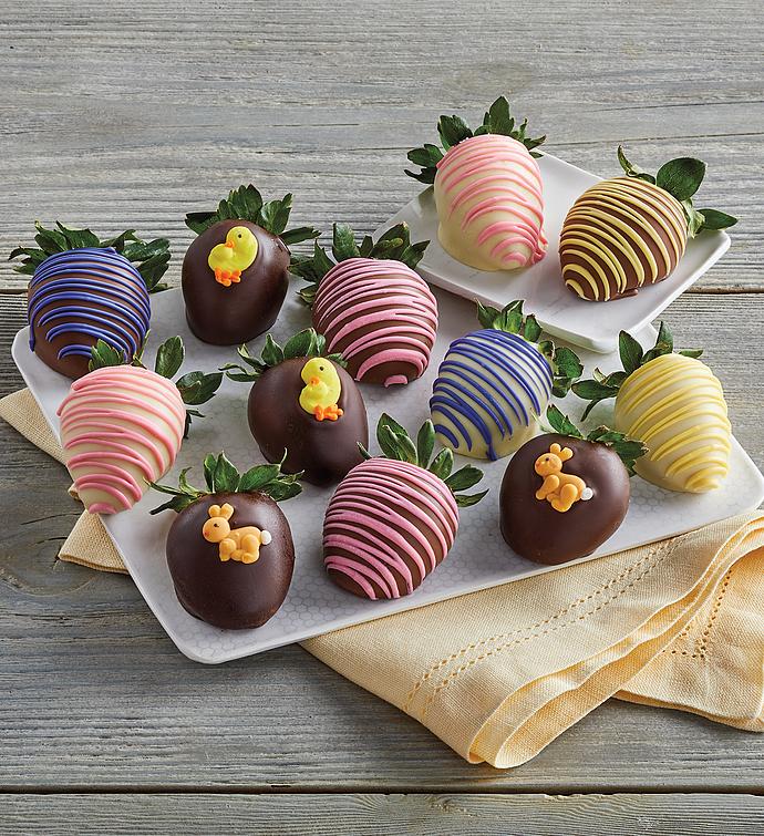 Easter Chocolate Covered Strawberries