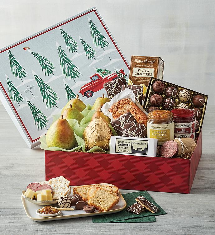 Winter Scene Gift Box