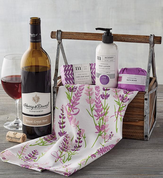 Summer Spa Gift with Wine