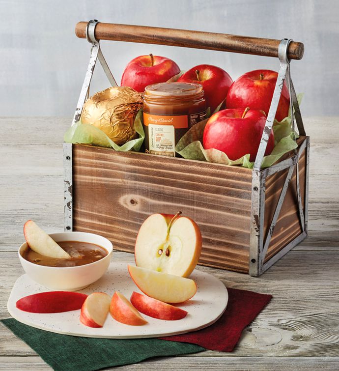 Apples and Caramel Gift Basket