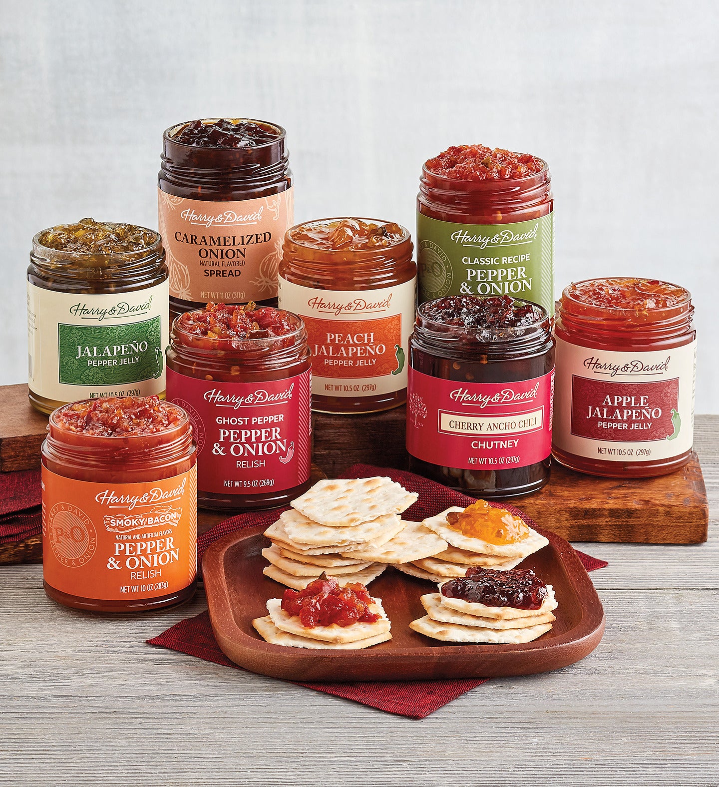 Choose-Your-Own Relish 8-Pack - gift baskets shipped internationally