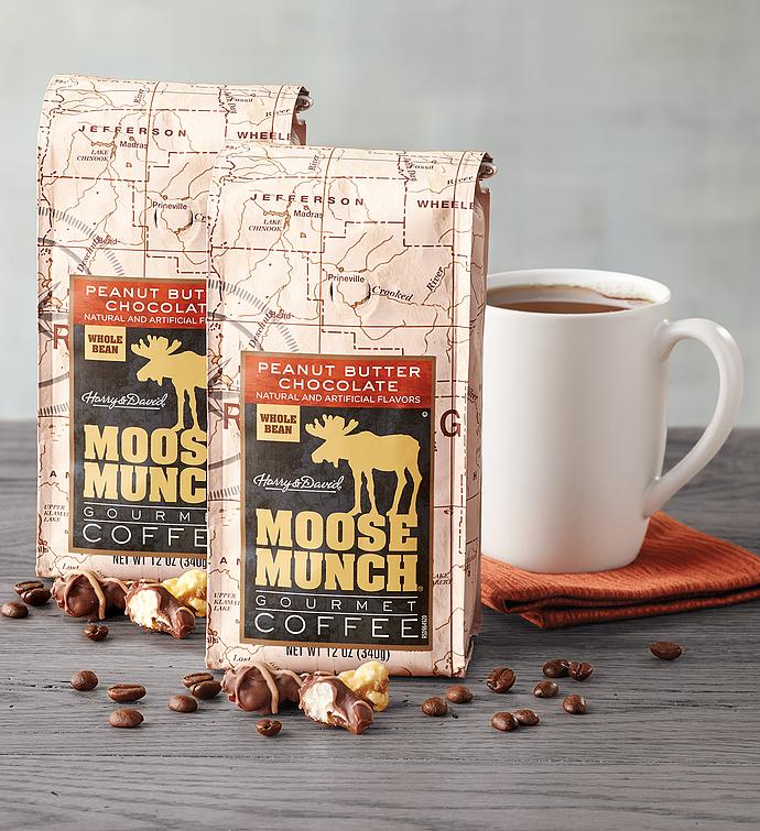 Milk Chocolate Peanut Butter Moose Munch&#174; Coffee 2 Pack