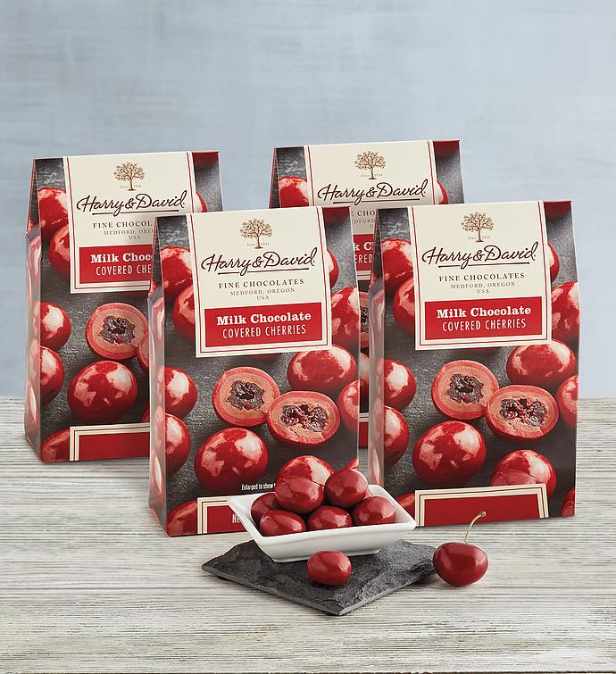 Milk Chocolate Covered Cherries 4-Pack