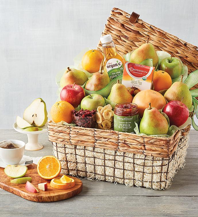 Fresh Fruit Duo and Cheese Gift Box – GiftTree