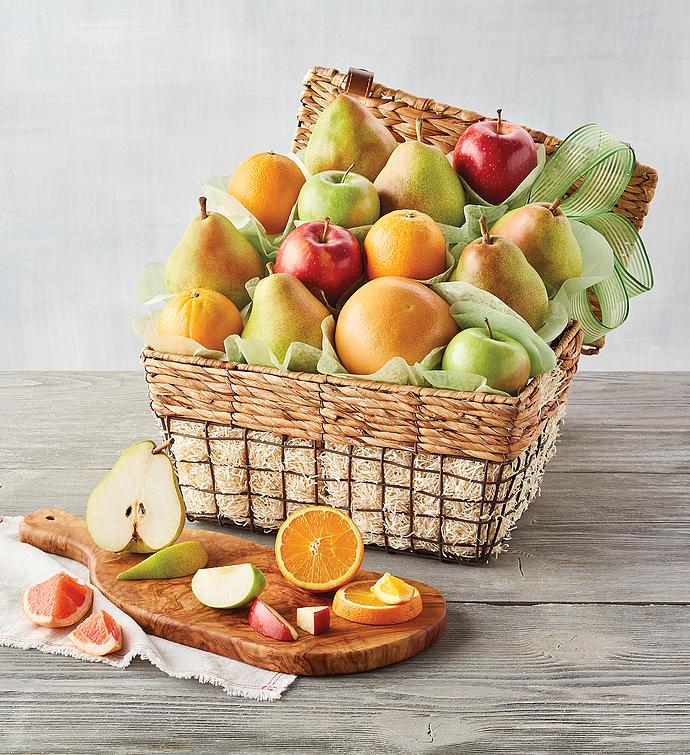 Organic Fruit Gift Basket Pears, Oranges, and More Harry & David