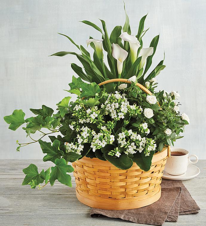 Sympathy Floral Basket