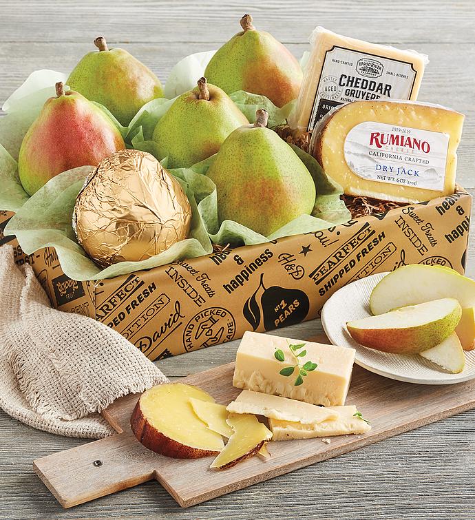 Royal Riviera® Pears and Dry Jack and Cheddar Gruyère Cheeses
