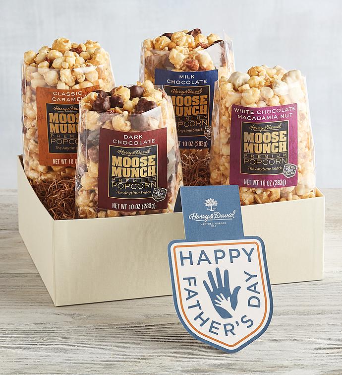 Moose Munch&#174; Premium Popcorn Father's Day Gift Box