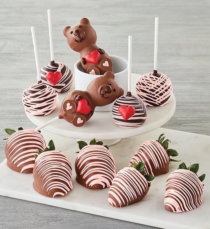 Chocolate Covered Strawberries and Cake Pops