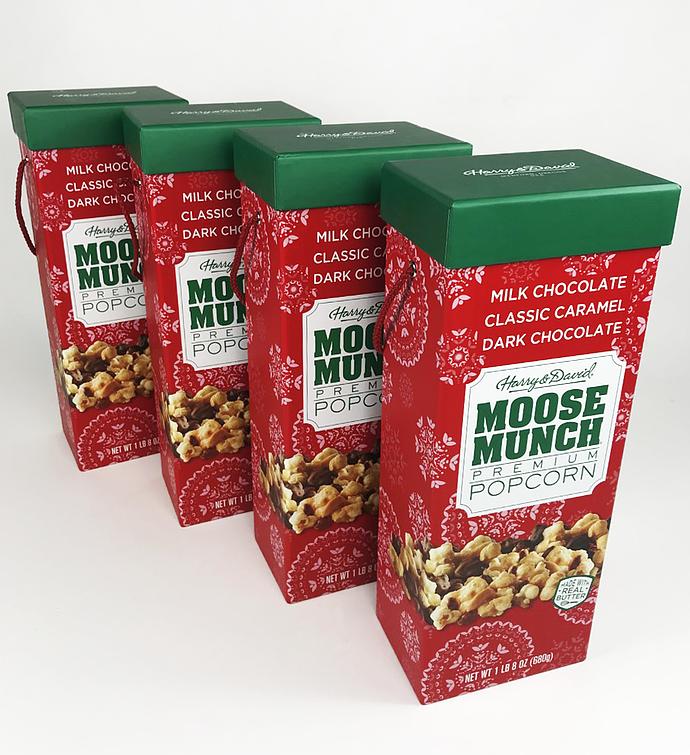 Moose Munch&#174; Premium Popcorn Holiday Box Set