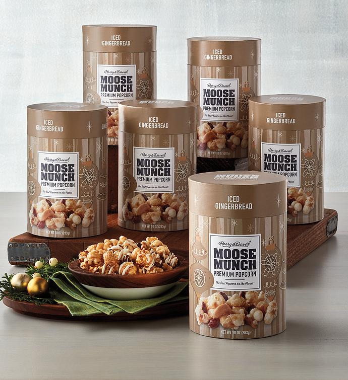 Moose Munch&#174; Iced Gingerbread Premium Popcorn   6 Pack