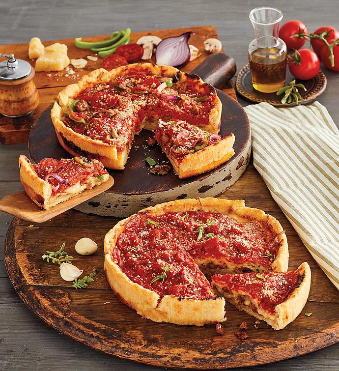 Pizzeria Uno&#174; Deluxe Meat Lover&#39;s Deep Dish Pizza 2 Pack