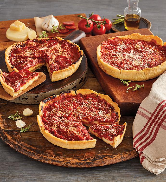 Pizzeria Uno Original Deep Dish Pizza 3 Pack Harry David