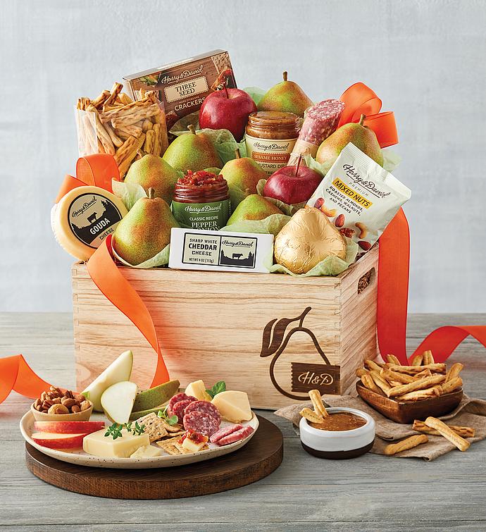 Grand Signature Gift Basket Mixed Snacks Fruit Baskets