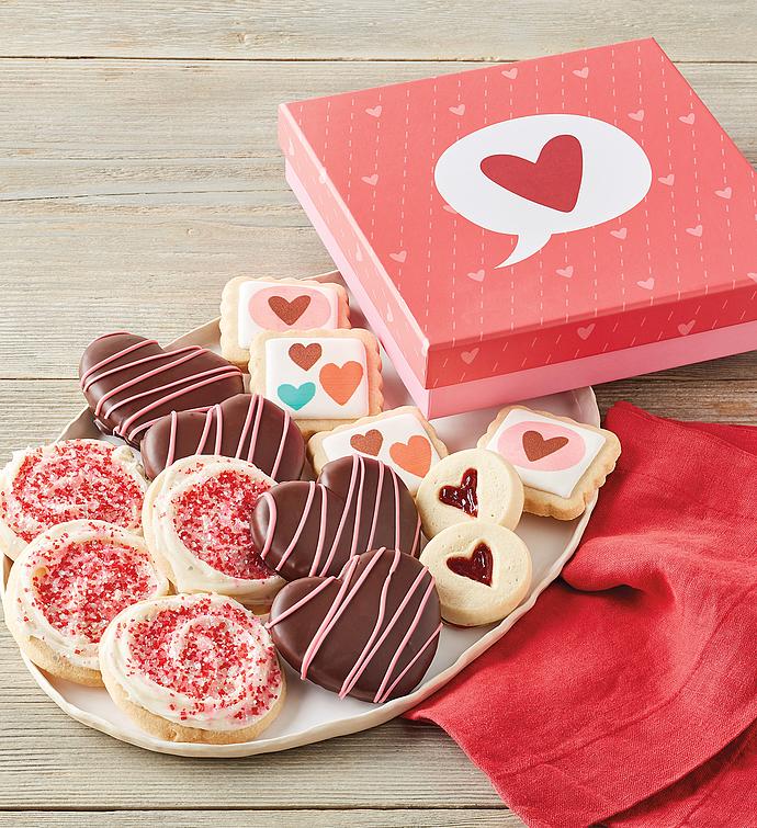 Valentine's Day Cookie Gift Box