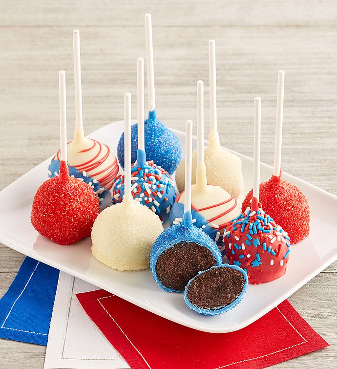 Patriotic Cake Pops
