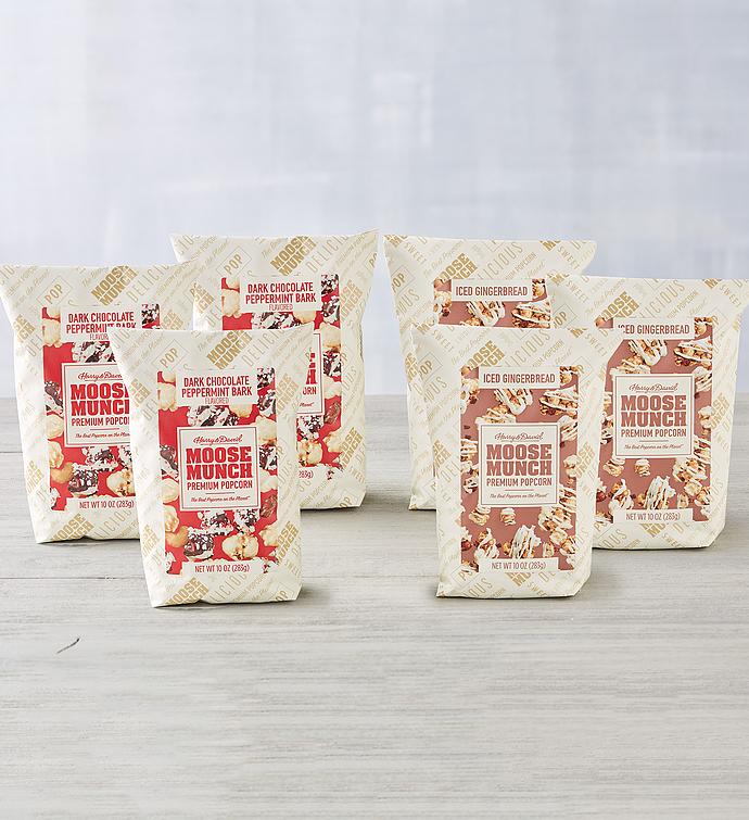Moose Munch® Premium Popcorn Winter Flavors 6 Pack