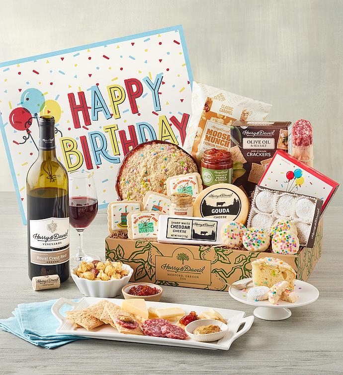 Harry & David - Birthday Meat and Cheese Gift Box