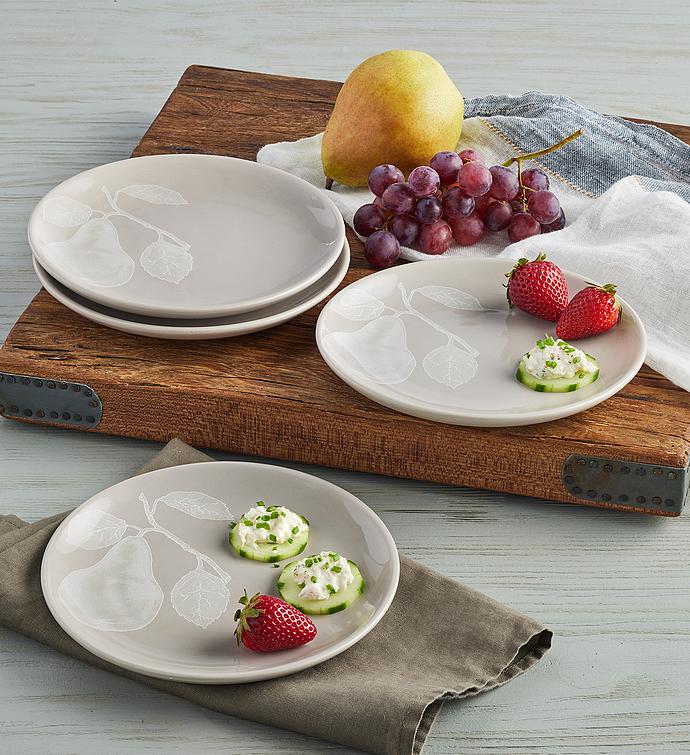 Appetizer Plates   Set of 4