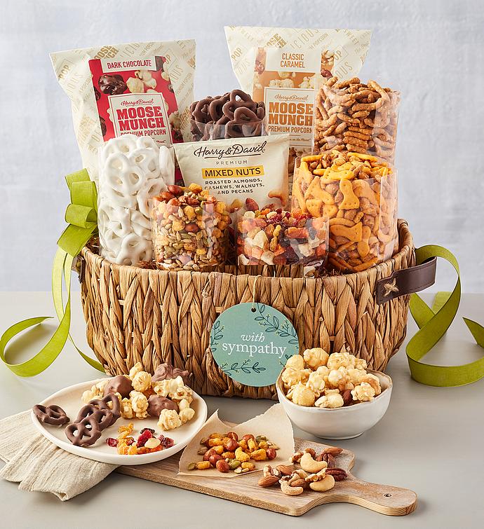 Sympathy Snacks Basket | Harry & David