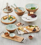 White Marble Cheese Knives - Set of 3