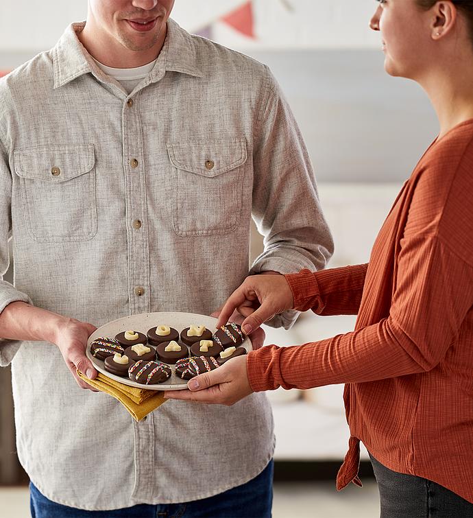 Congrats Chocolate-Covered Cookies