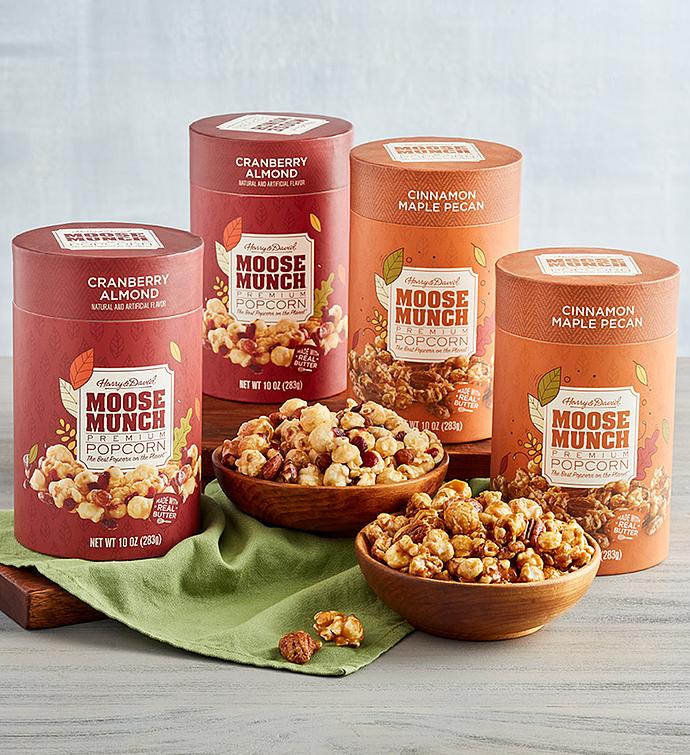 Moose Munch® Premium Popcorn   Cranberry Almond and Cinnamon Maple Pecan