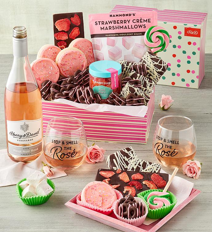 Pink Celebration Wine Gift Harry & David