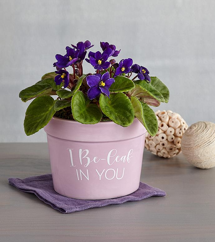 "I Be leaf in You" Plant Gift
