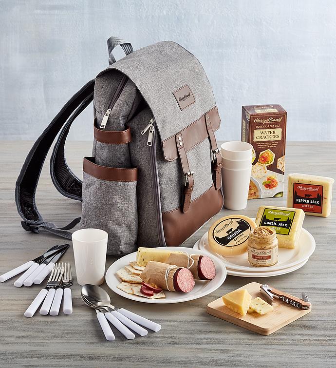 Backpack Picnic with Treats Gift Set