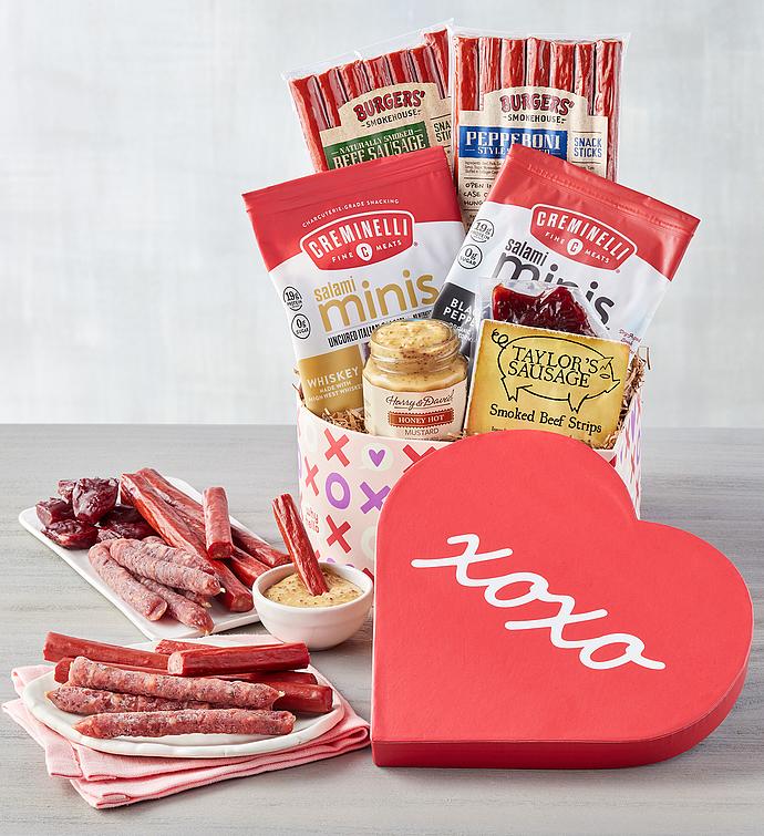 Heart Shaped Jerky Gift Box