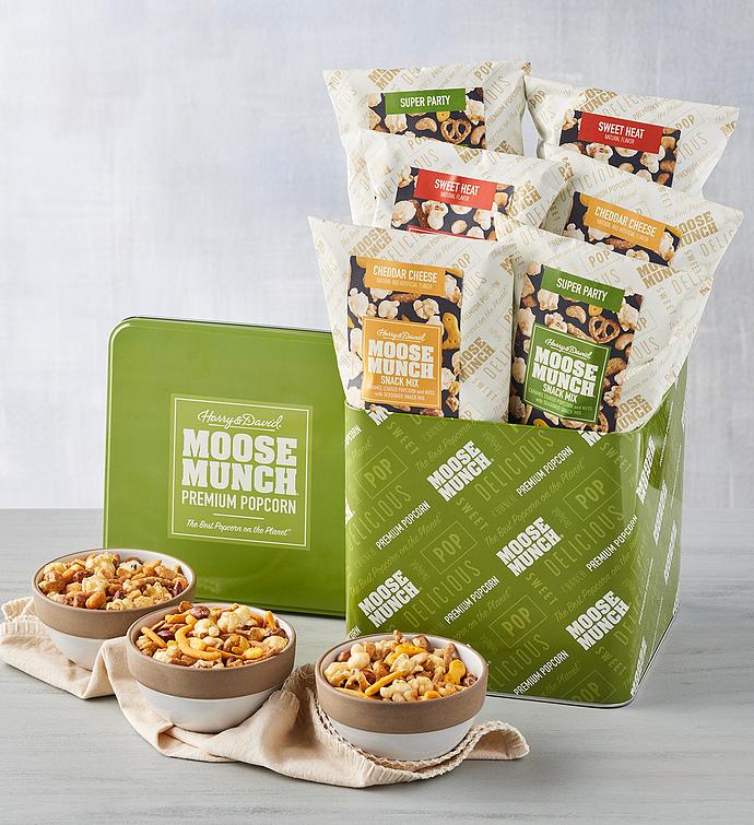 Moose Munch™ Snack Mix Deluxe Tin Harry & David