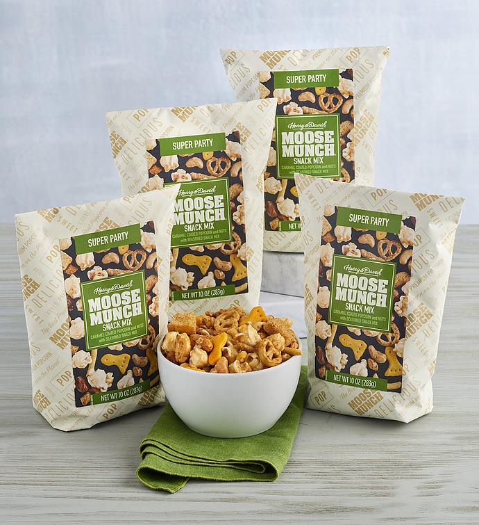 Moose Munch™ Snack Mix Super Party 4-Pack