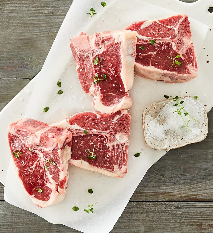 Lamb Porterhouse Chops - Four 4-Ounce 