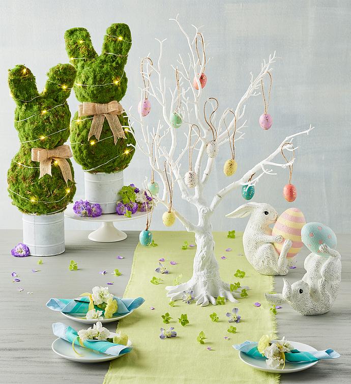 Easter Tree with Egg Ornaments