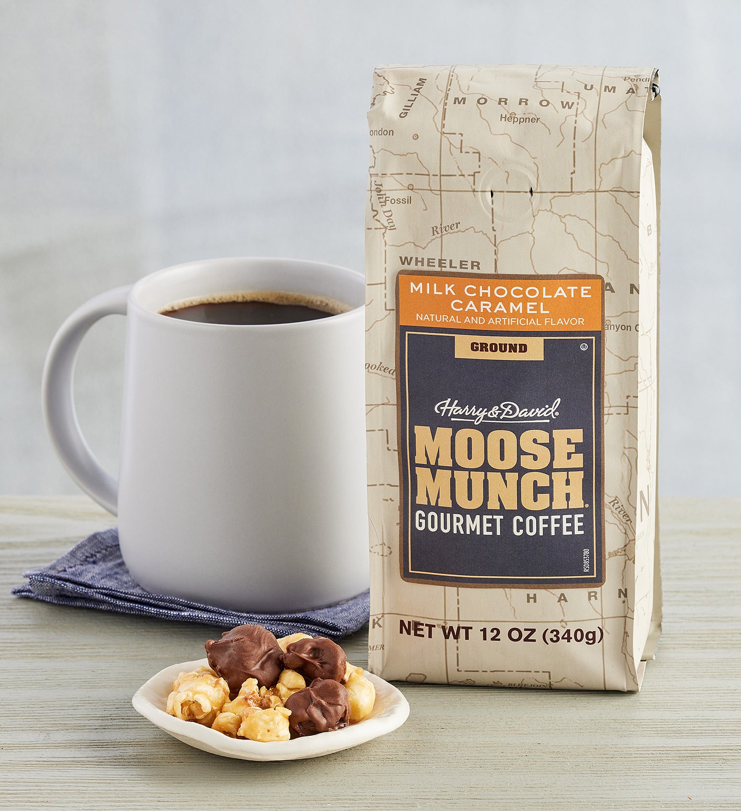 Moose Munch® Milk Chocolate Caramel Ground Coffee