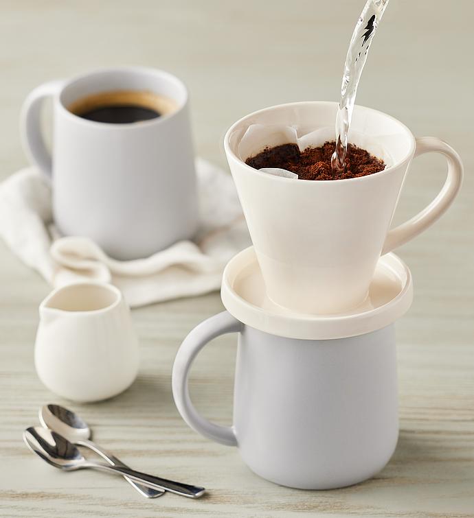 Ceramic Pour-Over Coffee Dripper 